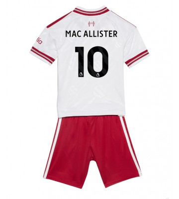 Liverpool Alexis Mac Allister #10 Bortaställ Barn 2026-27 Kortärmad (+ Korta byxor)